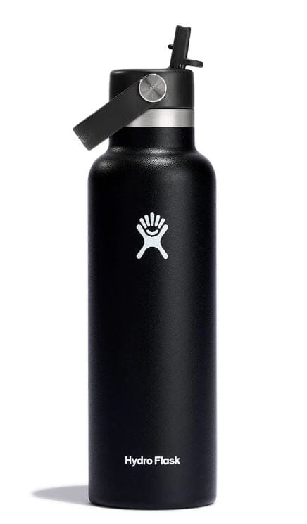 Hydro Flask Standard Mouth W/ Flex Straw Cap 24 Oz Seagrass