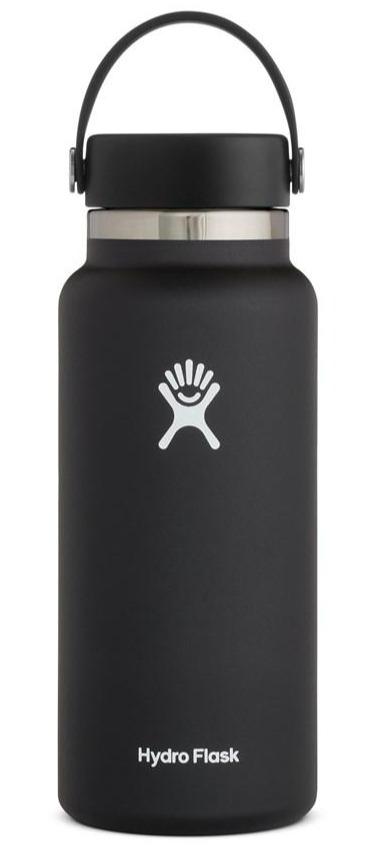 Hydro Flask 946mL Wide Mouth Drink Bottle BLACK 