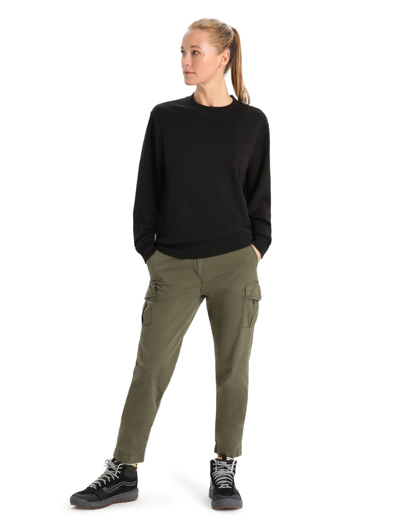 Long sleeve sweatshirt womens outlet