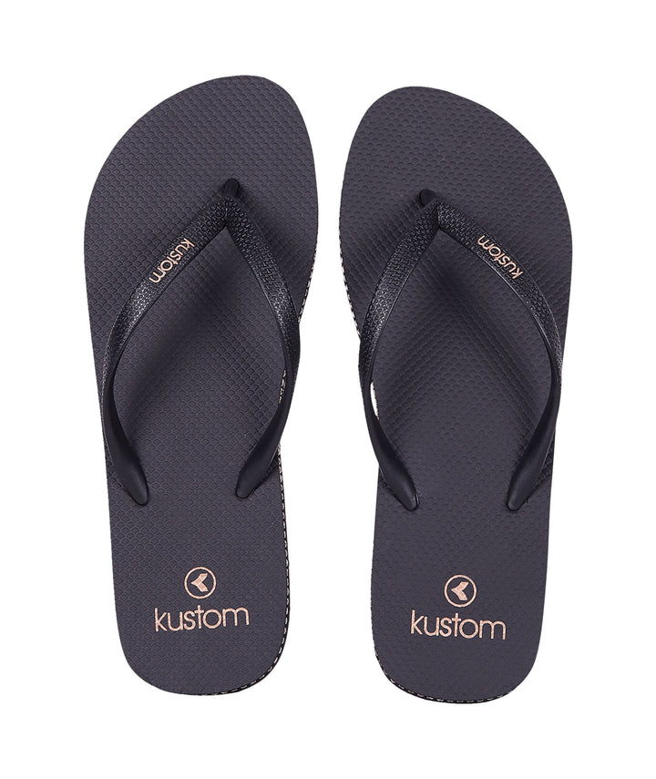 Kustom Classic Diamante Womens Jandals 