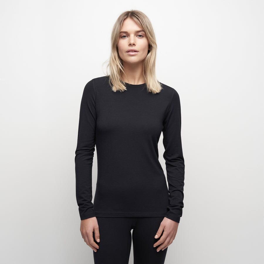 Le Bent Womens Core Lightweight Crew Base Layer 