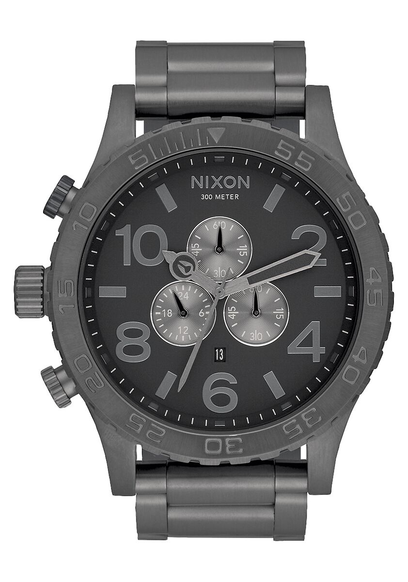 NIXON 51-30 CHRONO WATCH All Gunmetal 