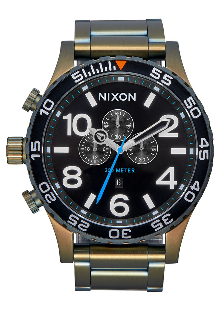 Nixon 51-30 Chrono Watch Black Sunray / Surplus 