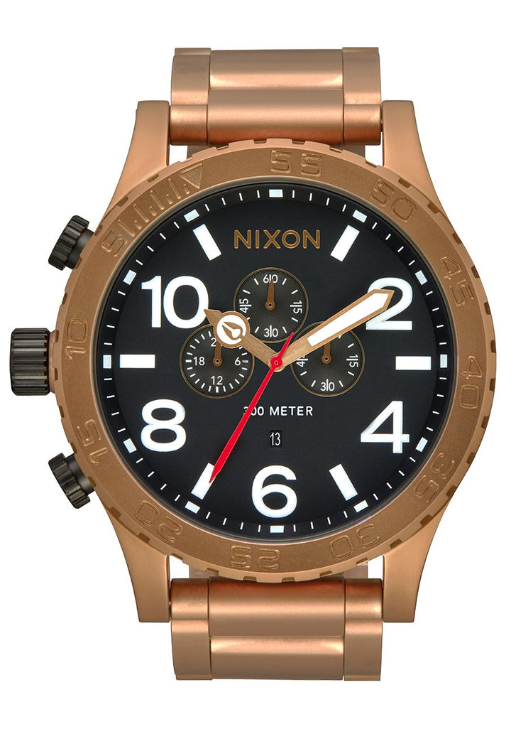 Nixon 51-30 Chrono Watch Bronze / Black 