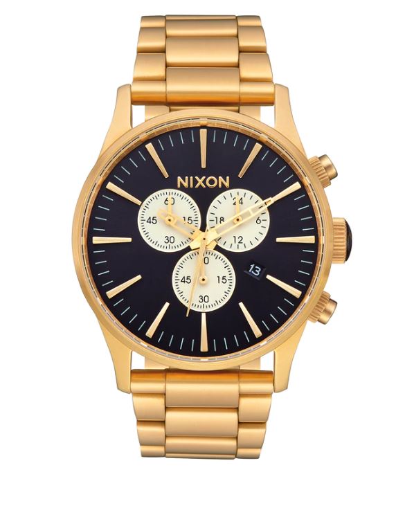 Nixon 51-30 Chrono Watch Gold / Indigo 