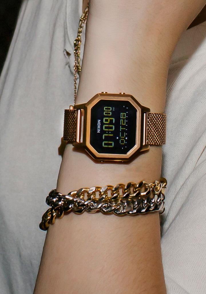 NIXON SIREN MILANESE WATCH 