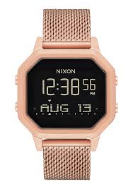 NIXON SIREN MILANESE WATCH AllRseGld 