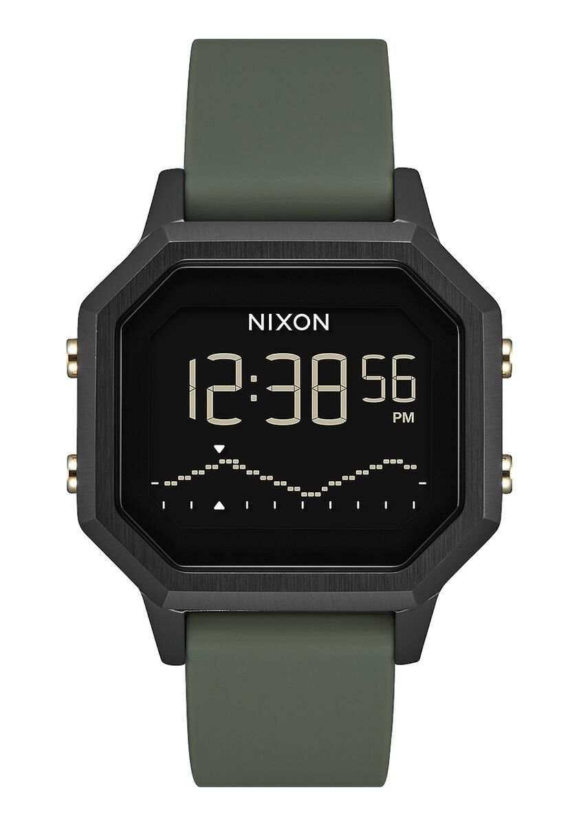 Nixon Siren Stainless Steel Watch Black / Fatigue 