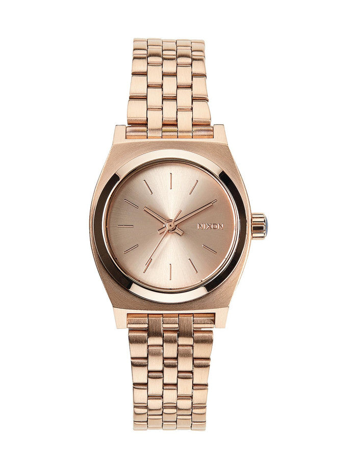 Nixon Small Time Teller Watch All Rose Gold 