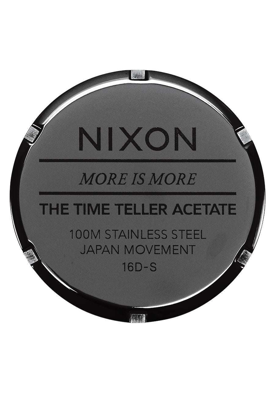 Nixon Time Teller Acetate Watch 