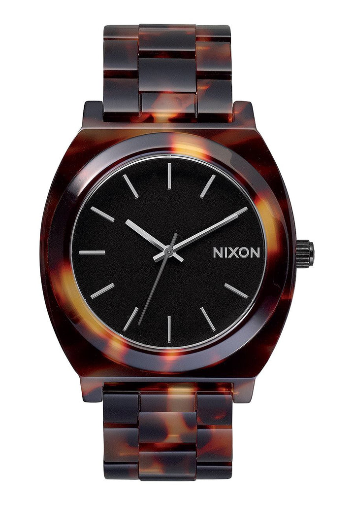 Nixon Time Teller Acetate Watch Tortoise 