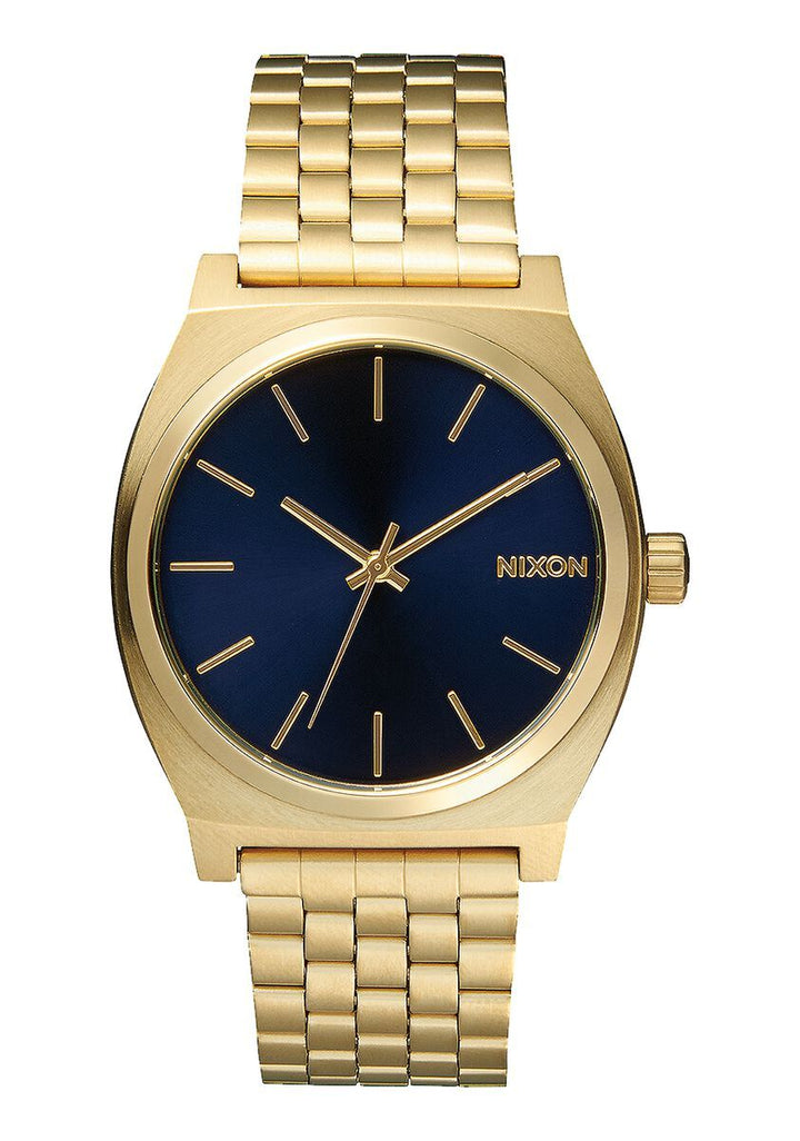 NIXON TIME TELLER WATCH All Light Gold Cobalt 