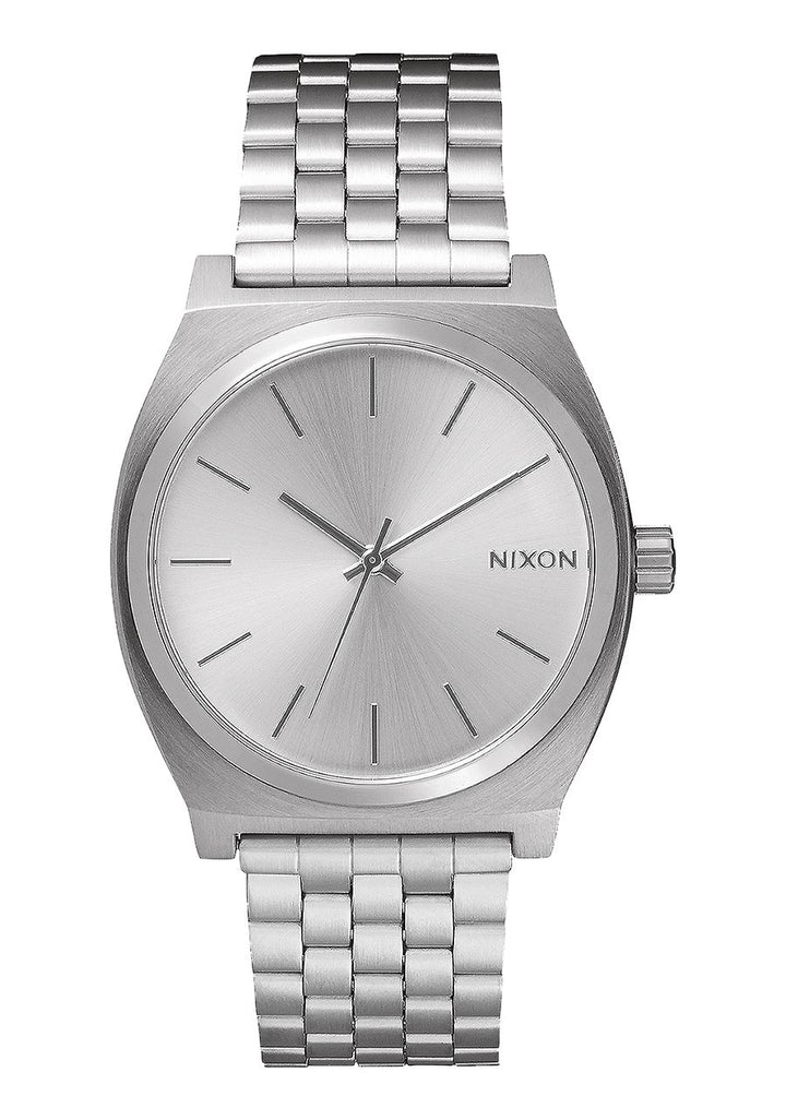 Nixon Time Teller Watch All Silver 