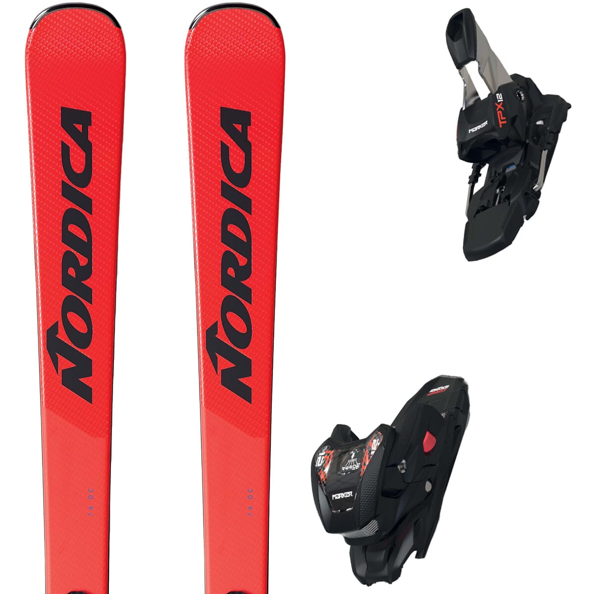 Nordica Spitfire DC 74 FDT + TPX 12 Ski Package 2024 BaseNZ