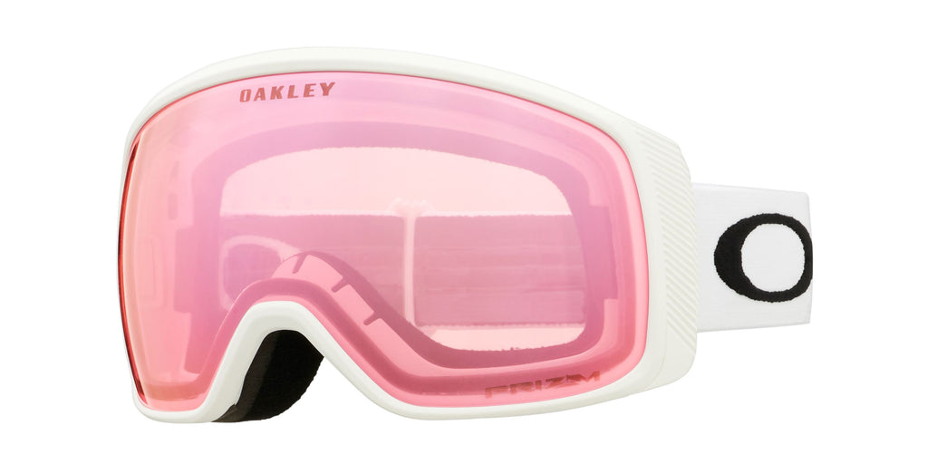 Oakley Flight Tracker M Goggles 2023 Matte White / Prizm Snow HI Pink 