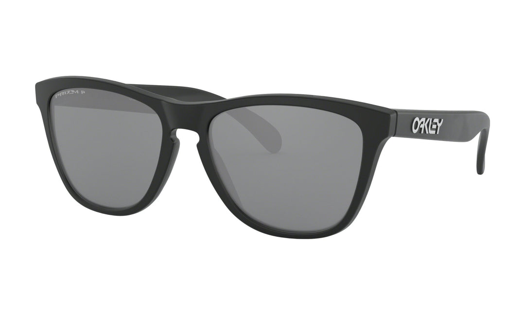 OAKLEY FROGSKINS SUNGLASSES Matte Black Prizm Black Polarized 