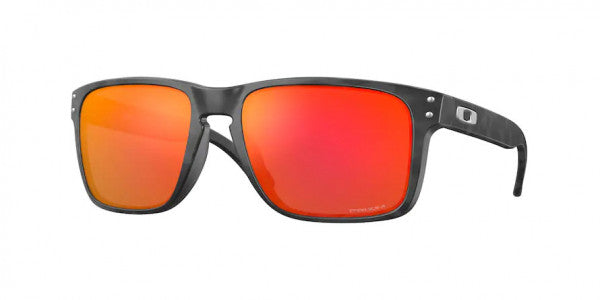 Oakley Holbrook XL Sunglasses Matte Black Camoflauge / Prizm Ruby 