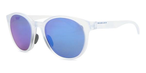Oakley Spindrift Sunglasses Matte Clear / Prizm Sapphire 