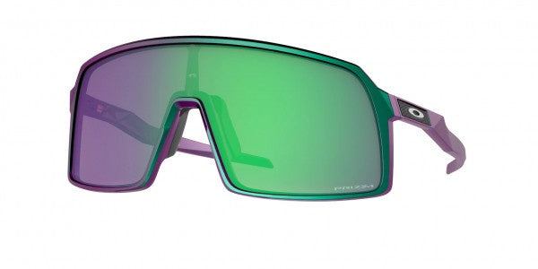 Oakley Sutro Troy Lee Designs Sunglasses Matte Purple Green Shift Frame w/ Prizm Jade 