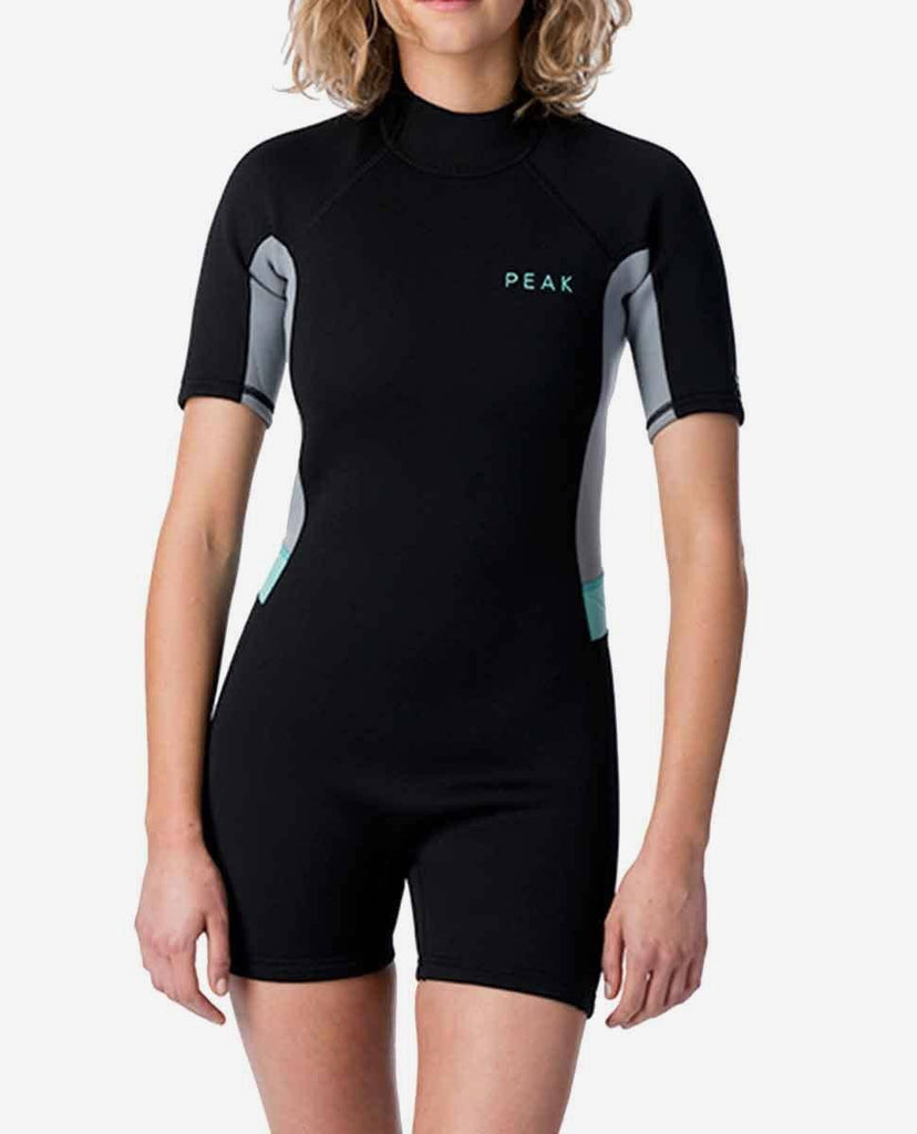 PEAK WOMANS ENERGY SHORT SLEEVE BACK ZIP SPRING WETSUIT 