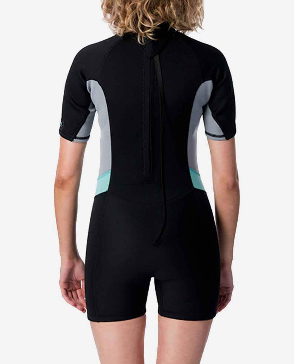 PEAK WOMANS ENERGY SHORT SLEEVE BACK ZIP SPRING WETSUIT 