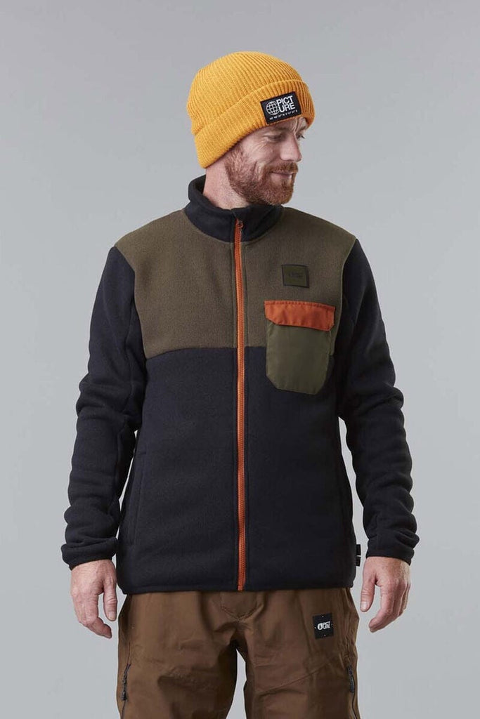 Picture Dauwy Fleece Dark Army Green S 