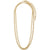 Pilgrim Blossom Recycled Curb Chain Necklace 2 in 1 