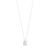 Pilgrim Blossom Recycled Square Coin Necklace 