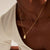 Pilgrim Blossom Recycled Square Coin Necklace 