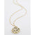 Pilgrim Gerda Necklace Gold Plated - Crystal 