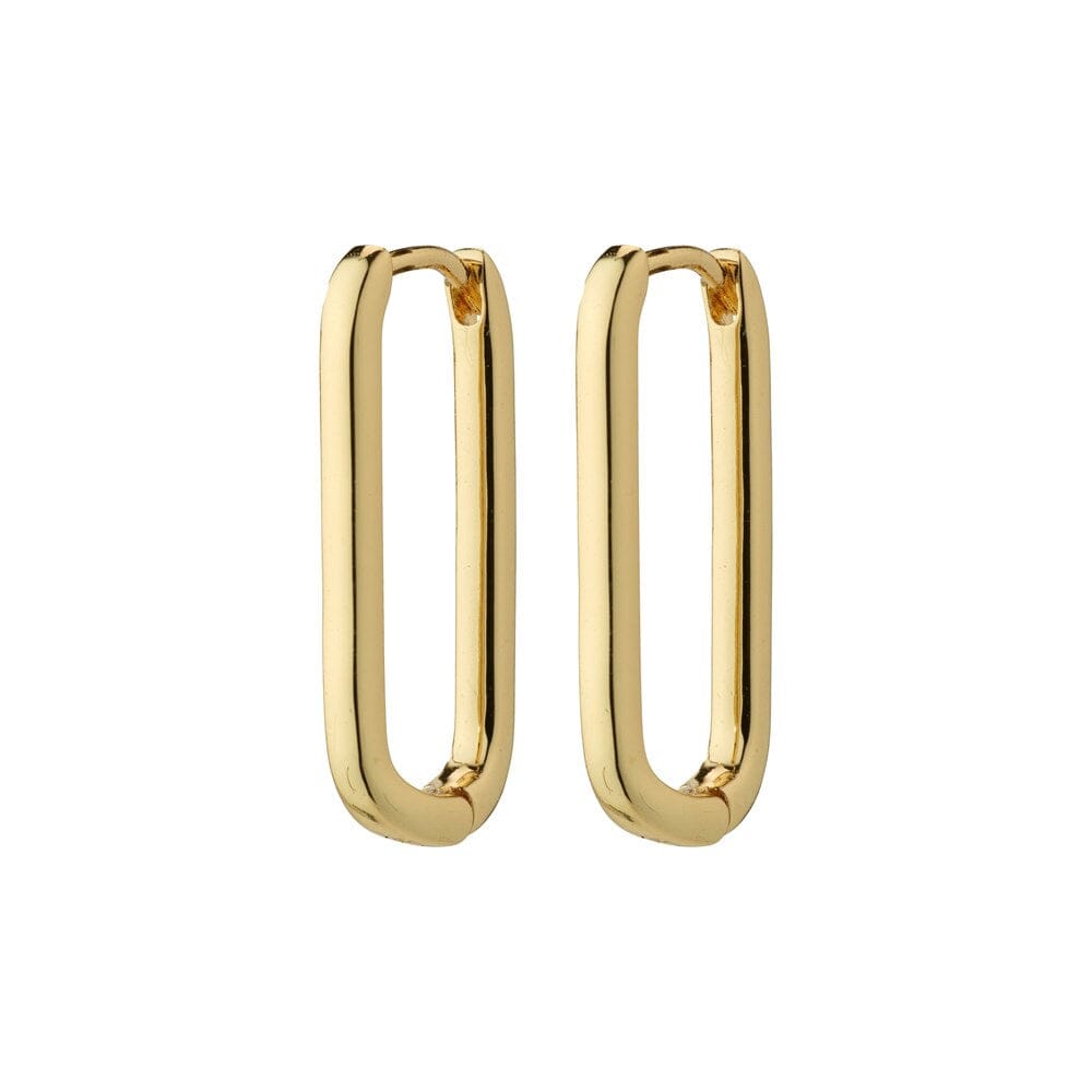 Pilgrim Michalina Recycled Earrings Gold Plated 
