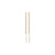 Pilgrim Tahoe Pi Earrings - Bar Gold Plated 