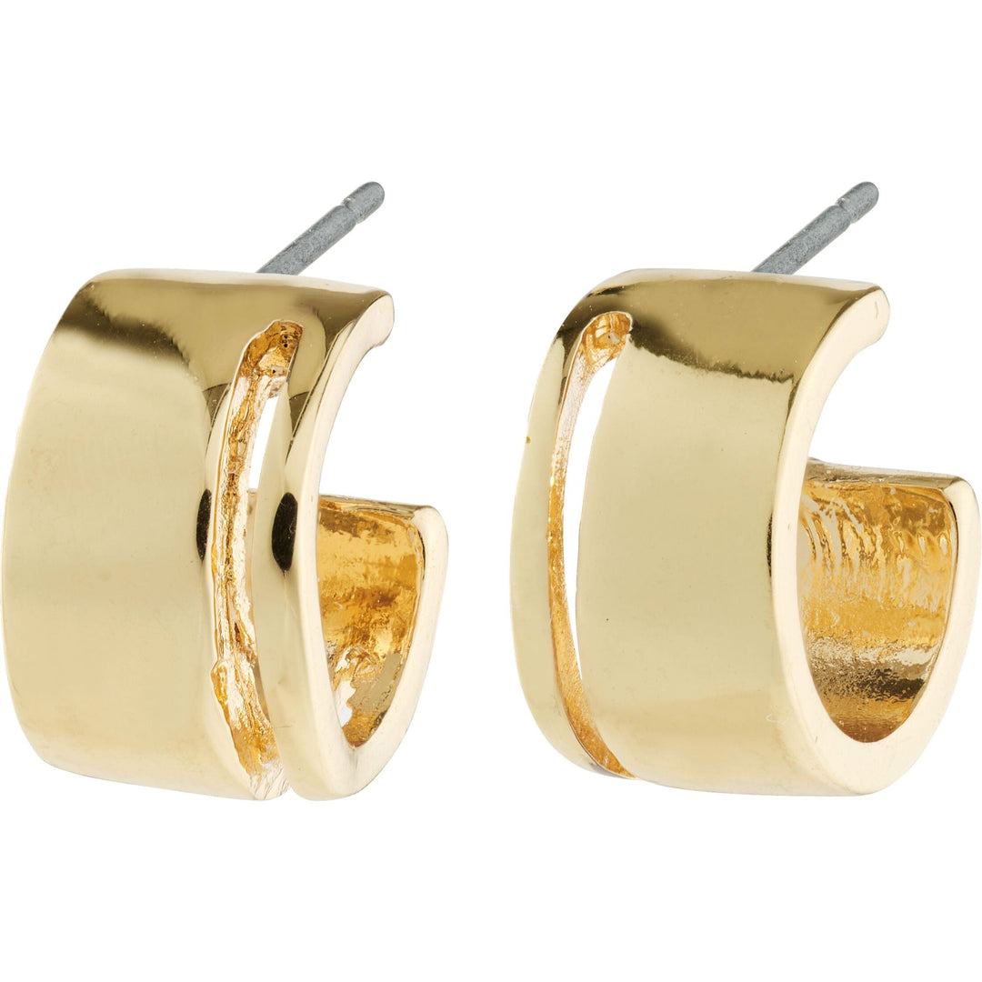 Pilgrim Tova Wide Hoop Earrings 
