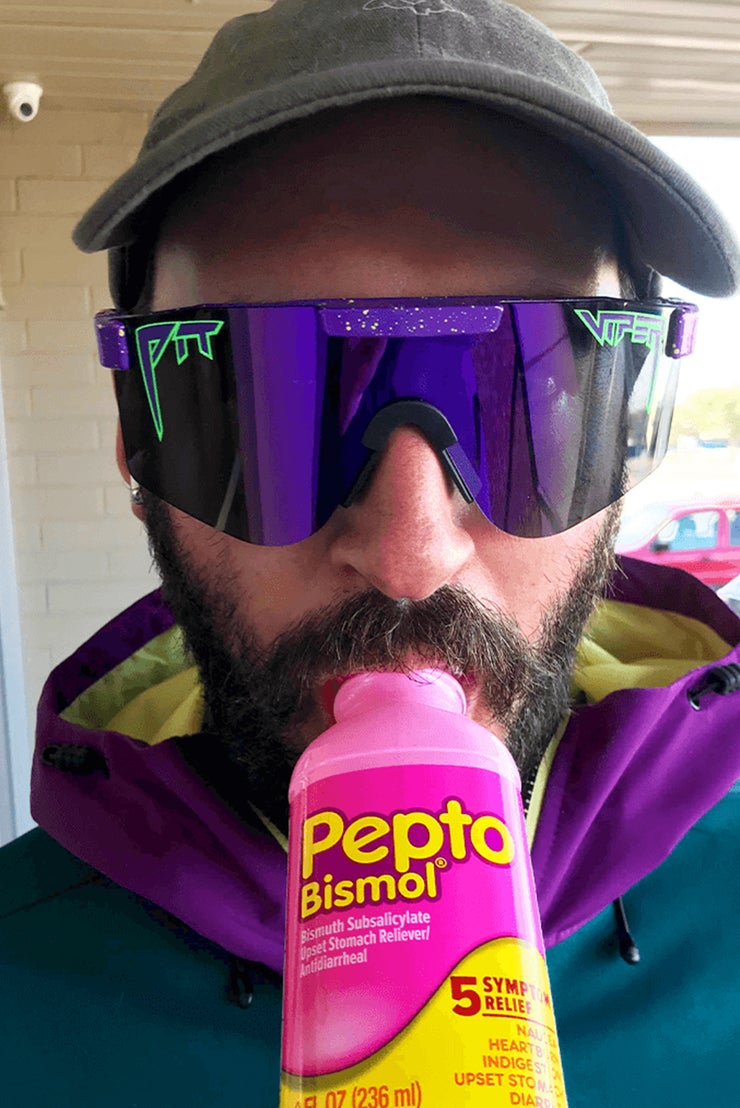 Pit Viper The Donatello Polarised Double Wide Sunglasses 