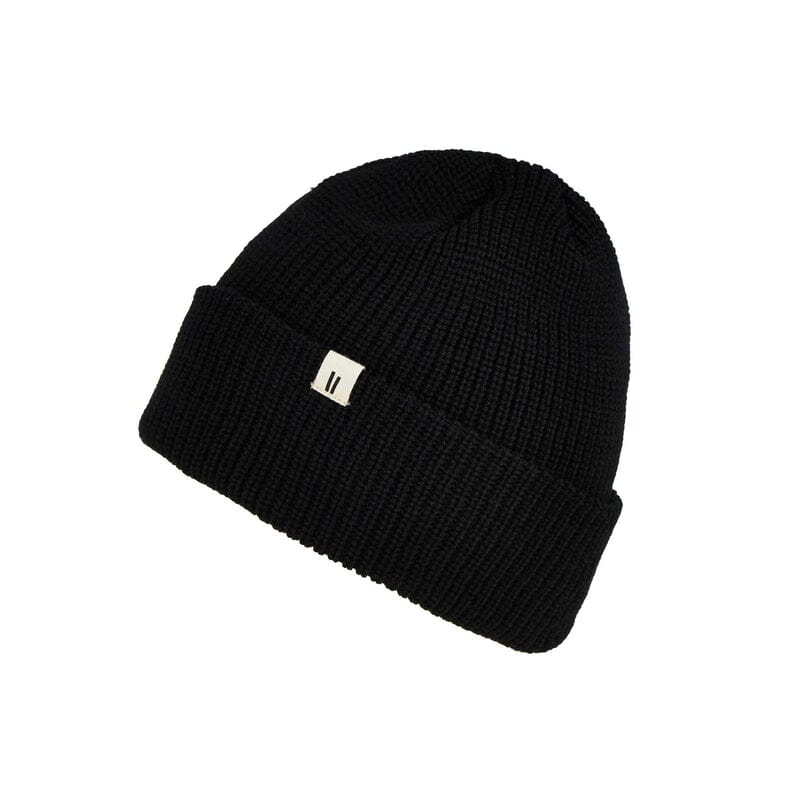 Planks Unisex Polylana Beanie Black 