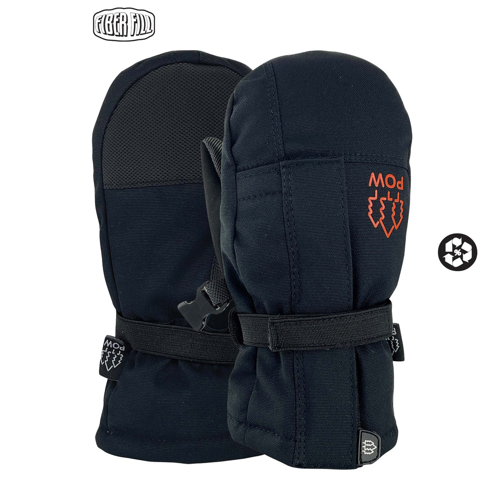 POW Kids MC Mitts Black 2Y 