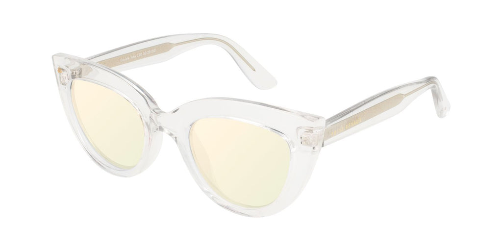 PRIVE REVAUX DOUBLE TAKE POLARISED SUNGLASSES CRYSTAL 