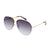 Prive Revaux The Glide Sunglasses Champagne Gold / Grey Gradient 