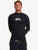 Quiksilver All Time Long Sleeve UPF 50 Rash Vest Black S 