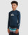 Quiksilver All Time Long Sleeve UPF50 Youth Rashie Insignia Blue XS / 8Y 