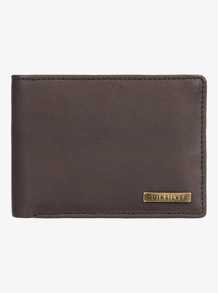 QUIKSILVER GUTHERIE IV WALLET Chocolate Brown M 