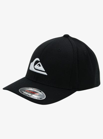 Quiksilver Mountain & Wave Flexfit Cap Black / White S / M 