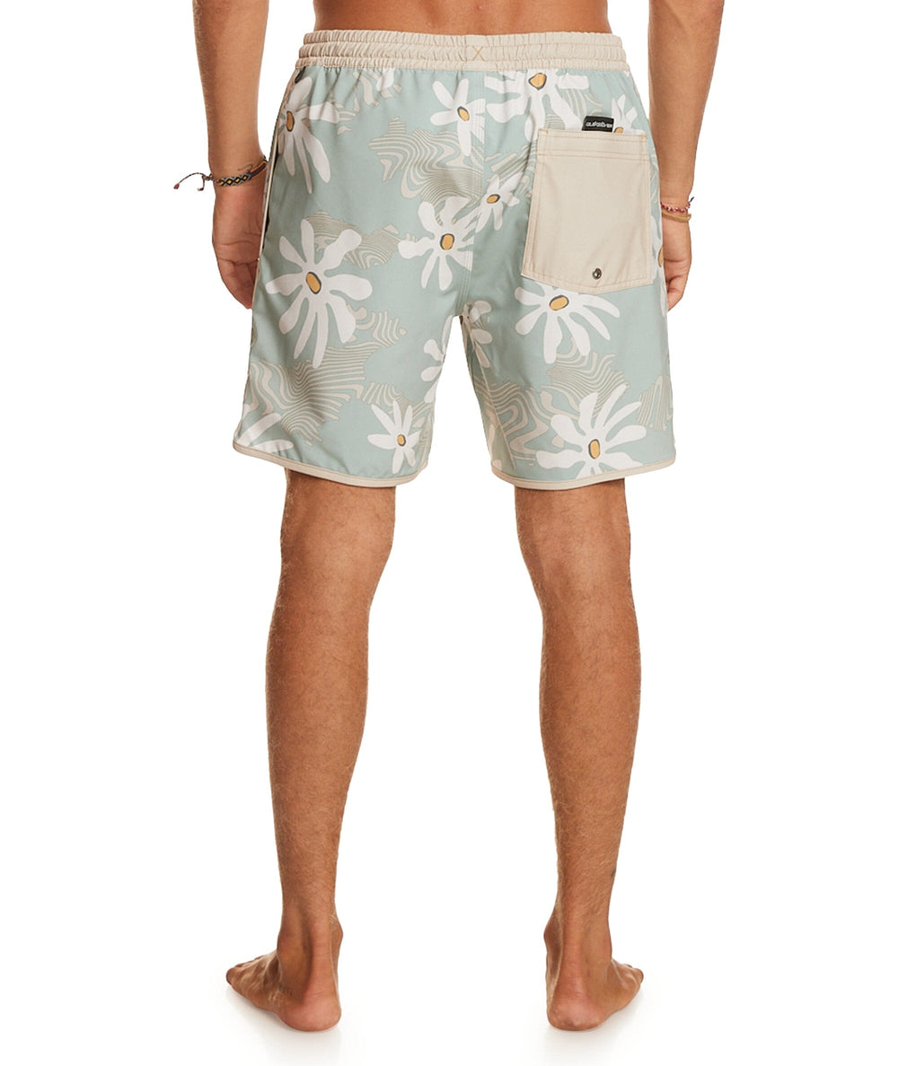 Quiksilver Surfsilk Scallop Volley 17" Boardshorts 