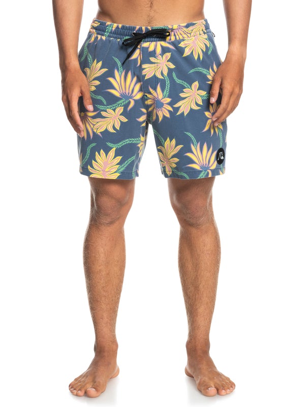 Quiksilver Washed Session 17" Boardshorts Insignia Blue Mystic Beach S 