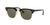 Ray-Ban Clubmaster Polarised Sunglasses Black / G15 Green - Large 