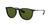 Ray-Ban Erika Sunglasses Black / Green - Standard 