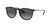 Ray-Ban Erika Sunglasses Rubber Black / Light Grey Gradient Dark Grey - Sta 