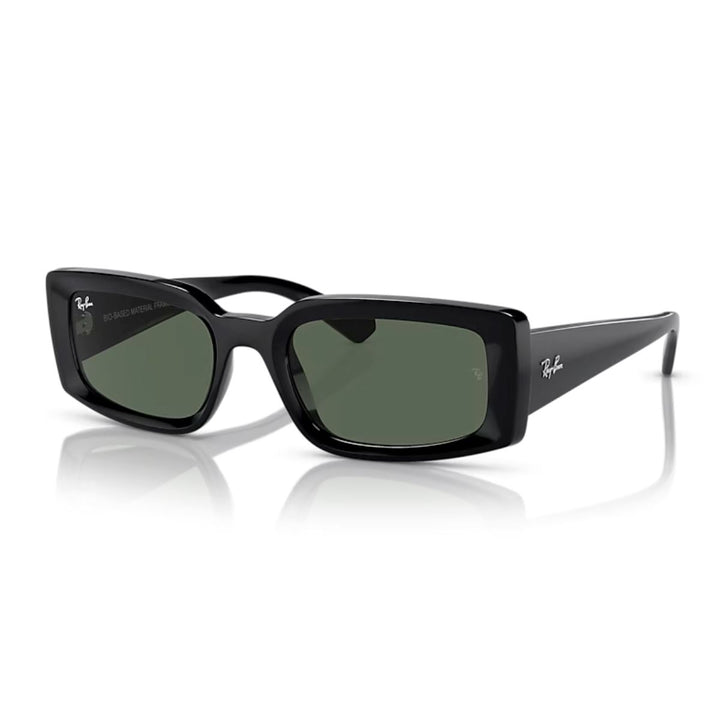 Ray-Ban Kiliane Sunglasses Polished Black / Green 54 