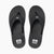 Reef Fanning Jandal Black / Silver 8 