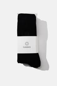 Rhythm Classic 3 Pack Socks Black 